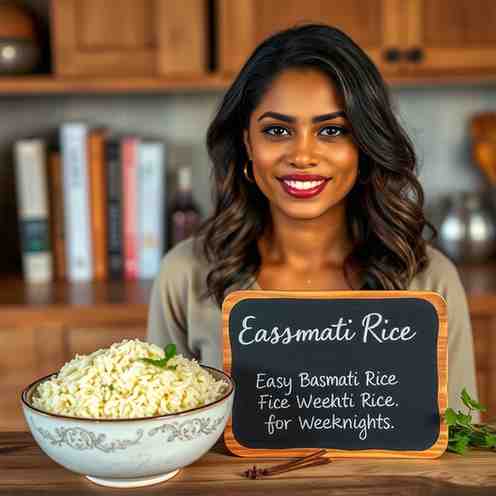 Riz Vangy - Easy Basmati Rice Recipe for Weeknights